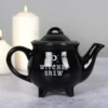 S03720645_15 Witches Brew Black Ceramic Tea Pot