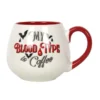 S03722008_12 My Blood Type is Coffee Rounded Mug