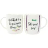 S03722403_0 Set of 2 She Said Yes Mugs