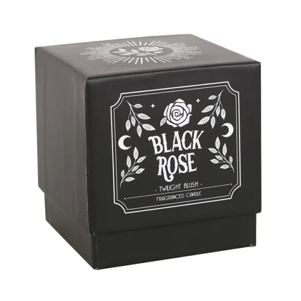 S03722409_14 Black Rose Twilight Blush Candle