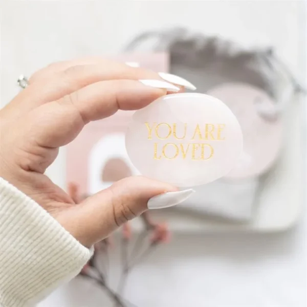 S03723083_15 You Are Loved Rose Quartz Crystal Palm Stone