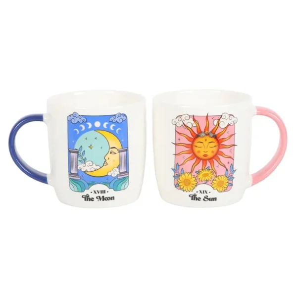 S03723334_12 Sun and Moon Celestial Mug Set