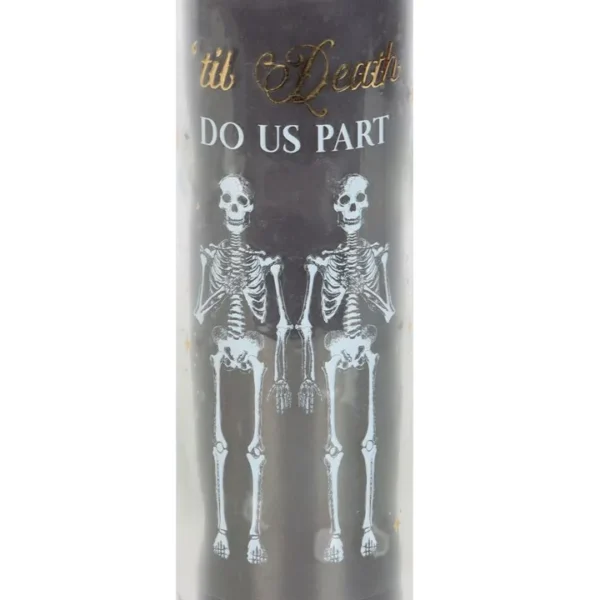 S03723356_13 Til Death Do Us Part Amber Noir Tube Candle