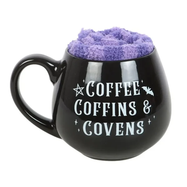 2-101.webp Coffee, Coffins & Covens Mug and Socks Set