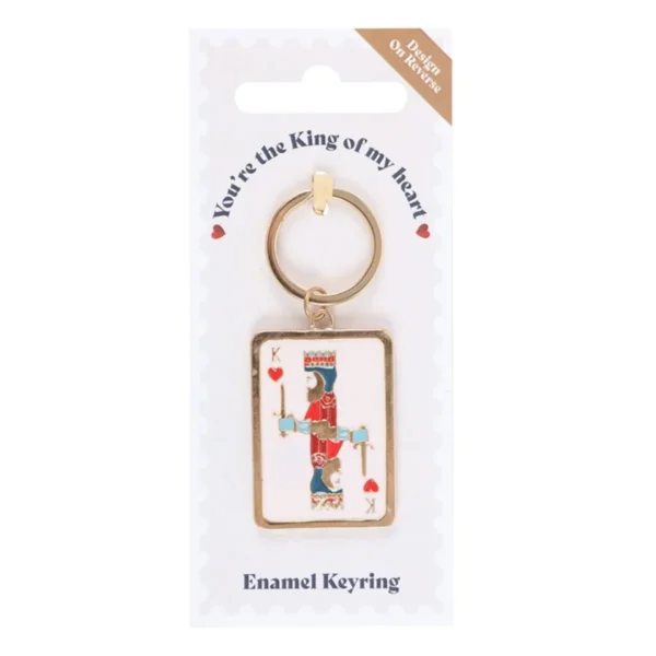 2-27.webp King of My Heart Playing Card Keyring