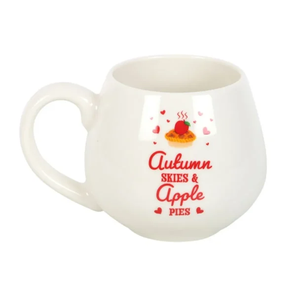 2-324.webp Autumn Skies & Apple Pies Rounded Mug