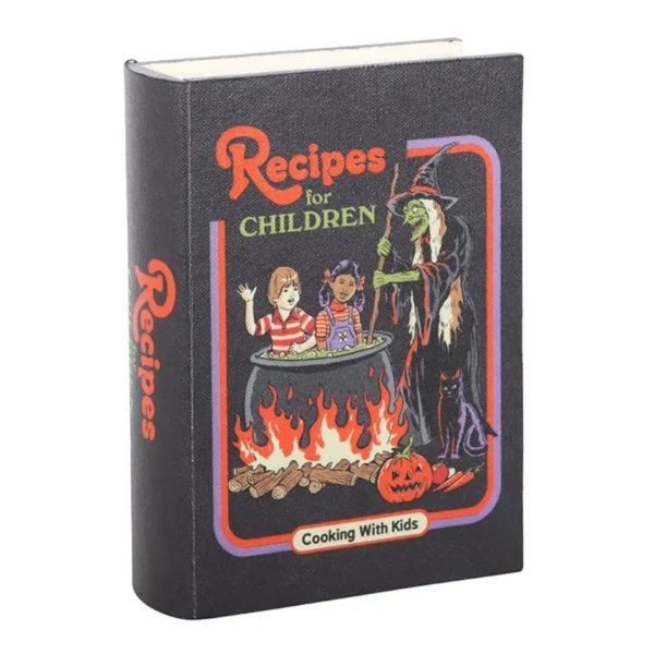 2-375.webp Recipes for Children Book Shaped Storage Box by Steven Rhodes