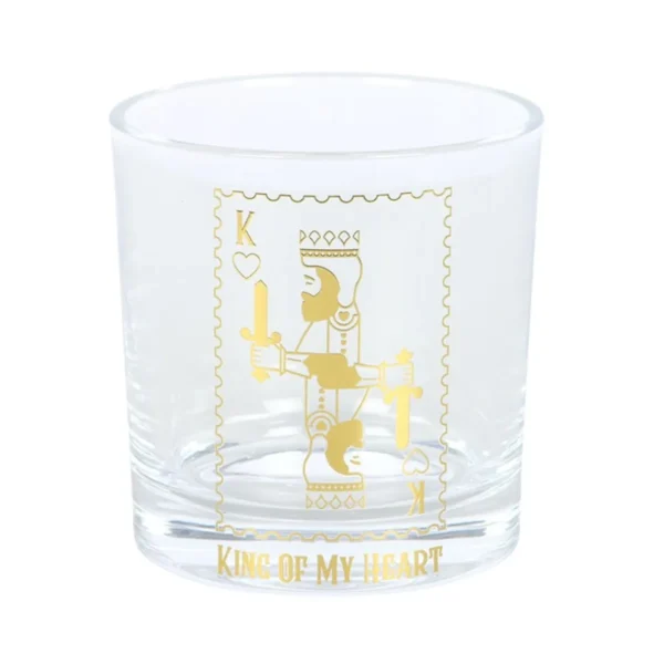 2-48.webp King of My Heart Drinking Glass