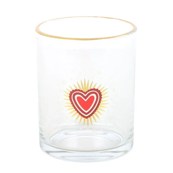 Sacred Heart Drinking Glass