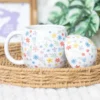 2-88.webp Spring Floral Print Egg Shaped Mug