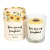 3-114.webp You Are My Sunshine Candle with 3D Sunflower