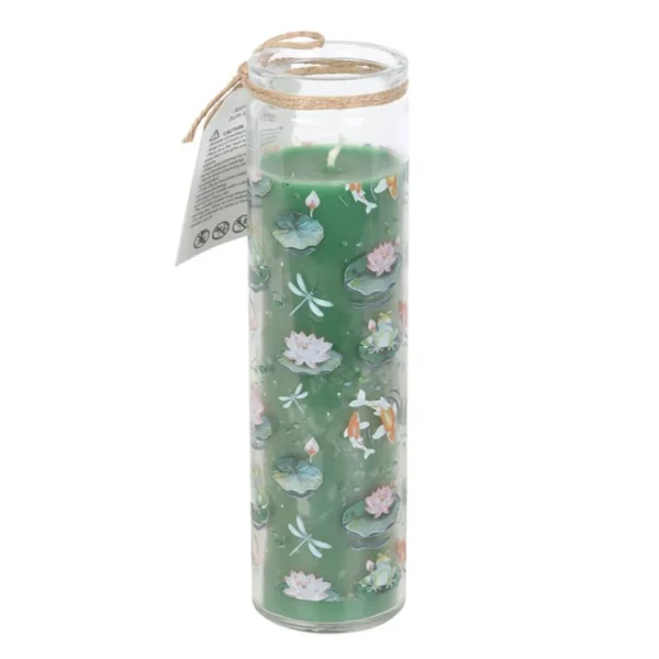 3-123.webp Pond Print Oriental Jasmine Tube Candle