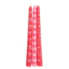 3-44.webp Set of 3 Girl Gang Bow and Heart Taper Candles