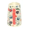 3-8.webp Cream Folk Print Ceramic Flower Jug
