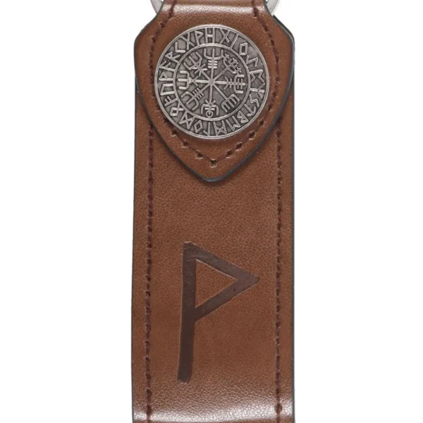 3-82.webp Joy Viking Rune Faux Leather Keyring