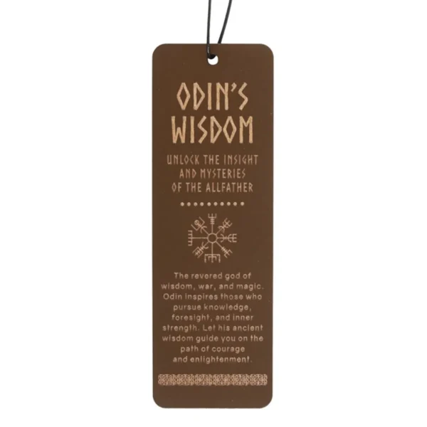 3-83.webp Odin's Wisdom Wooden Bookmark