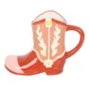 3-92.webp Pink Cowboy Boot Shaped Mug