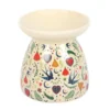4-118.webp Cream Midnight Bloom Print Oil Burner