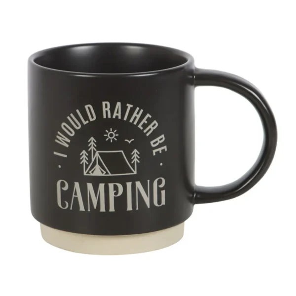 4-51.webp I Would Rather Be Camping Mug with 3-in-1 Spork
