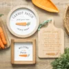 5-28.webp Carrot Patch Round 3D Wall Plaque