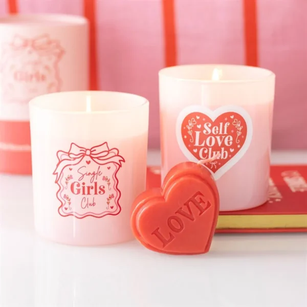 5-57.webp Red Love Heart Shaped Valentine's Day Candle