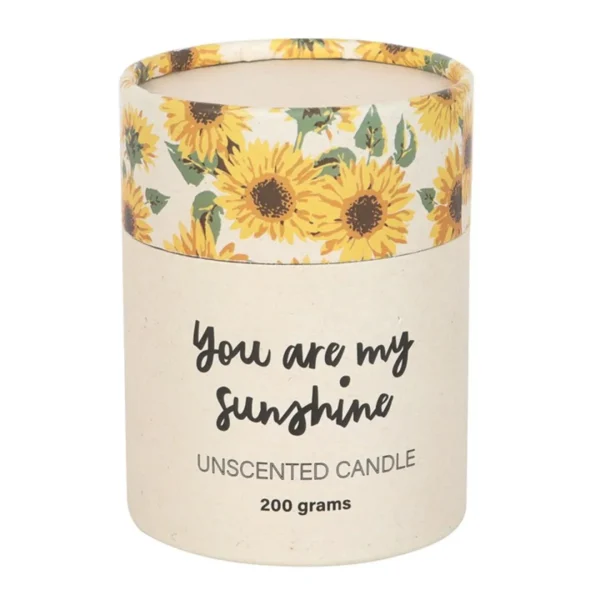 5-91.webp You Are My Sunshine Candle with 3D Sunflower