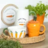 6-11.webp Farm Fresh Carrot Patch Ceramic Flower Jug