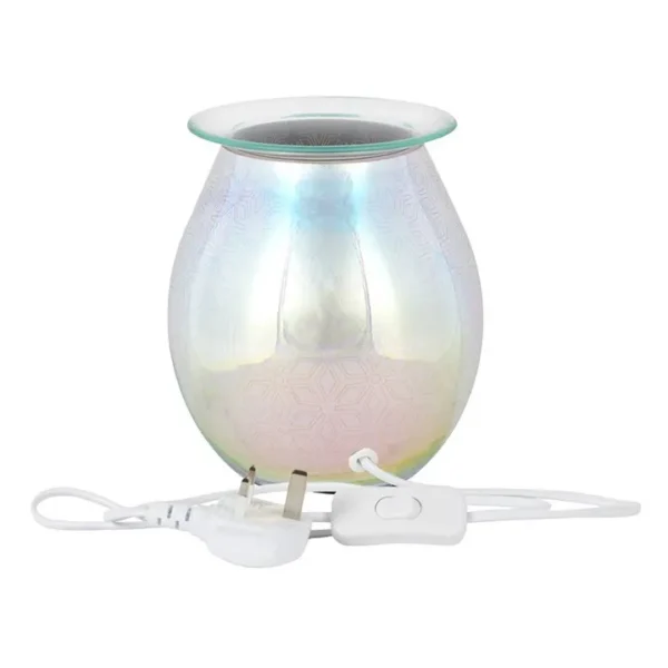 S03720105_13.webp 3D Geometric Flower Light Up Electric Oil Burner