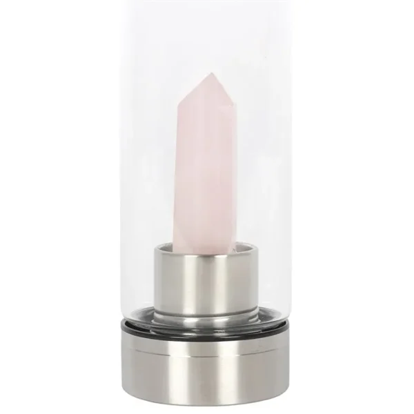 S03720119_12 Rose Quartz Purifying Glass Water Bottle