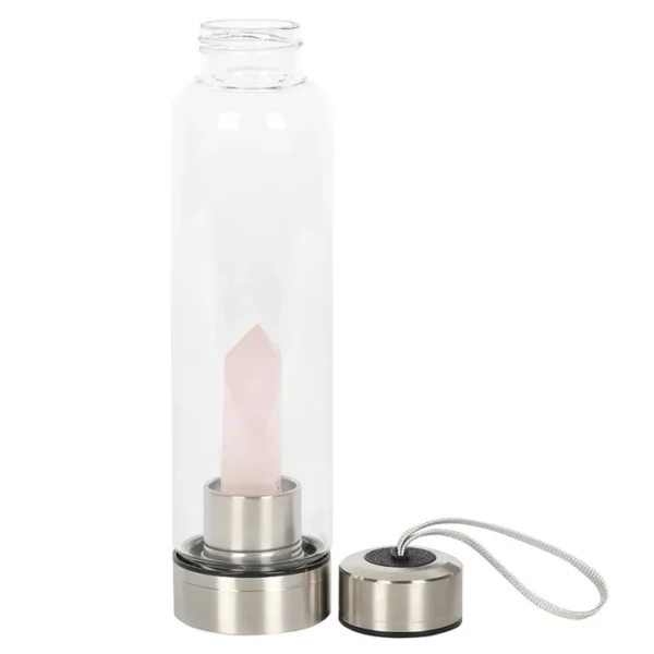 S03720119_13 Rose Quartz Purifying Glass Water Bottle
