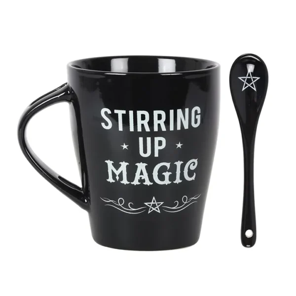 S03720133_13 Stirring Up Magic Mug and Spoon Set