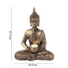 S03720254_13 Sitting Thai Buddha Tealight Holder