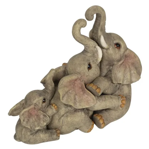 S03720324_12.webp Elephant Family Ornament