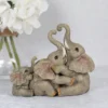 S03720324_14.webp Elephant Family Ornament