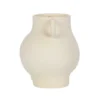 S03720357_12 Cream Speckle Bum Plant Pot