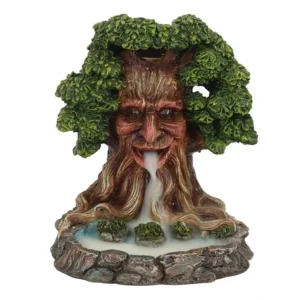 S03720456_0 Tree Man Pond Backflow Incense Burner