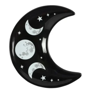 S03720458_0 Crescent Moon Trinket Dish