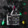S03720565_14 Haunted Holiday House Resin Christmas Decoration