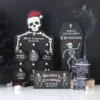 S03720565_15 Haunted Holiday House Resin Christmas Decoration