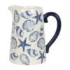 S03720757_12 17cm Seashell Ceramic Flower Jug