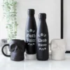 S03720780_15 Matte White Skull Mug