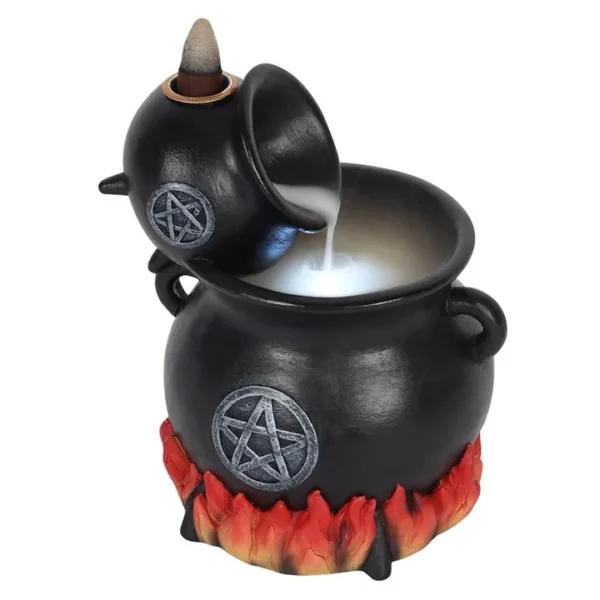 S03720928_0 Pouring Cauldrons Backflow Incense Holder