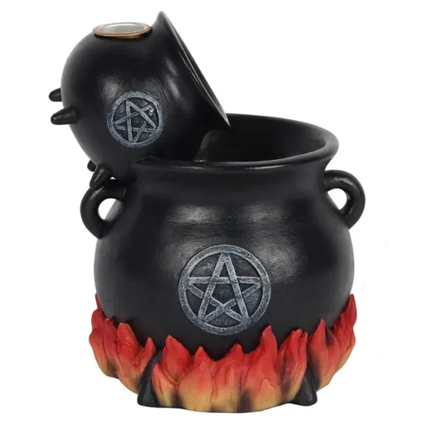 S03720928_13 Pouring Cauldrons Backflow Incense Holder