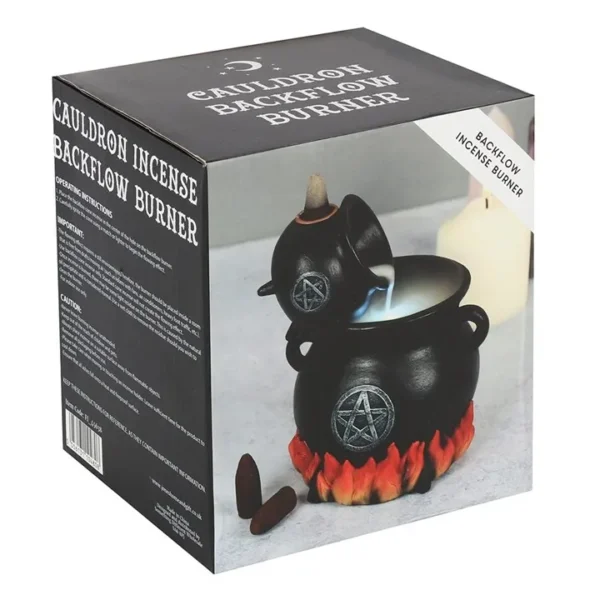 S03720928_16 Pouring Cauldrons Backflow Incense Holder