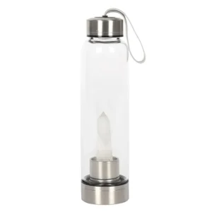 S03721002_0 Clear Quartz Energising Glass Water Bottle