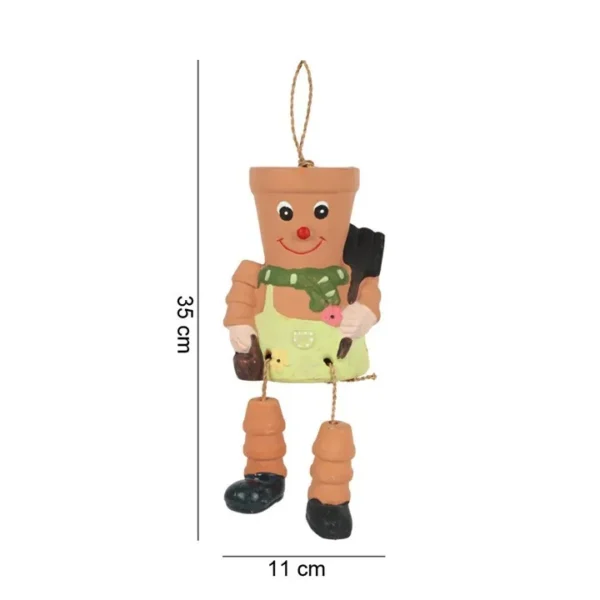 S03721003_14 Terracotta Pot Man Planter