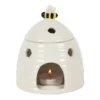 S03721059_0 White Beehive Oil Burner
