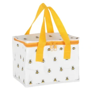 S03721408_0 Bee Print Lunch Bag