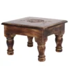 Wooden Alter Table Wooden Alter Table triple moon design made from Mango wood