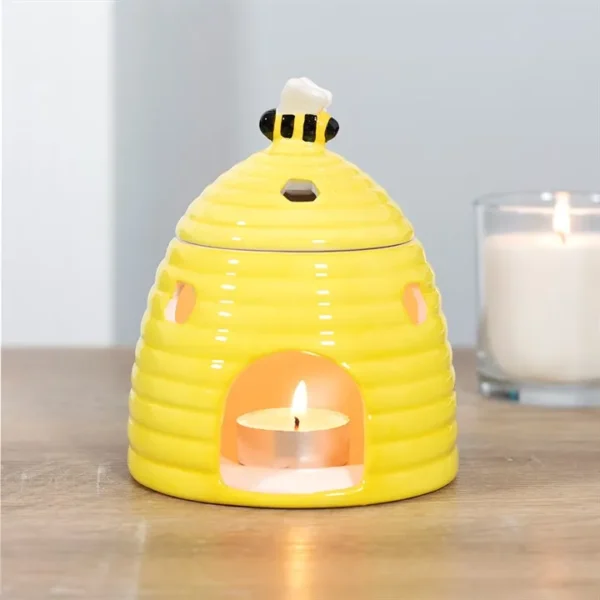 S03721467_15 Yellow Beehive Oil Burner